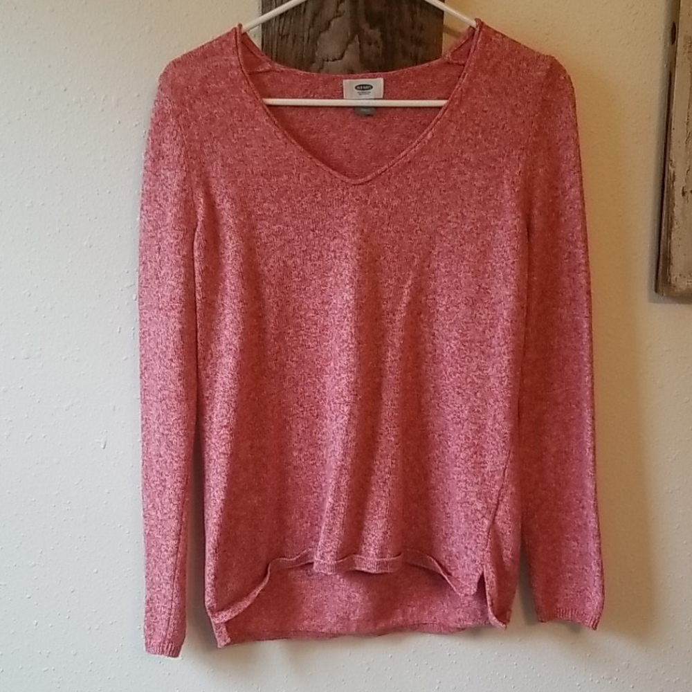 Old Navy Long Sleeve Pink Sweater